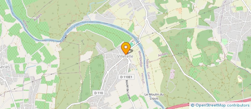 localisation de l'entreprise RIVAGESPOT SC  CLARET