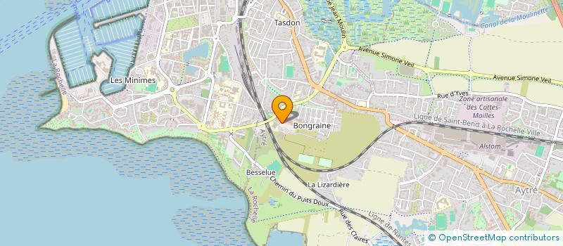 localisation de l'entreprise RIVAGO  AYTRE