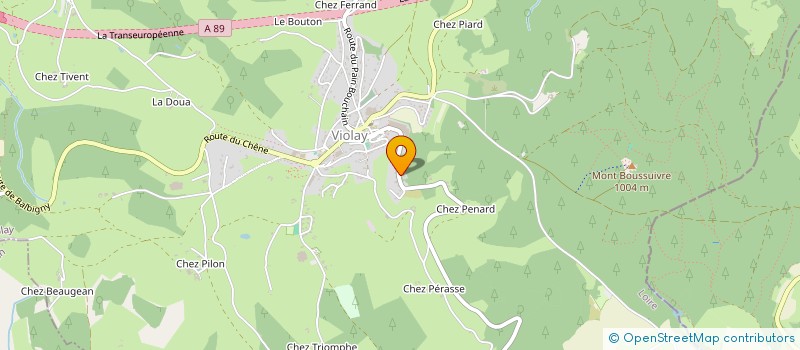 localisation de l'entreprise RIVAL DAMIEN  VIOLAY