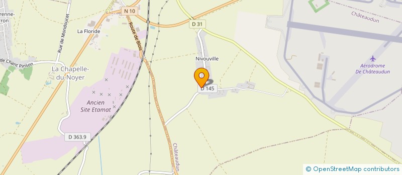 localisation de l'entreprise RIVAL INVEST à CHATEAUDUN