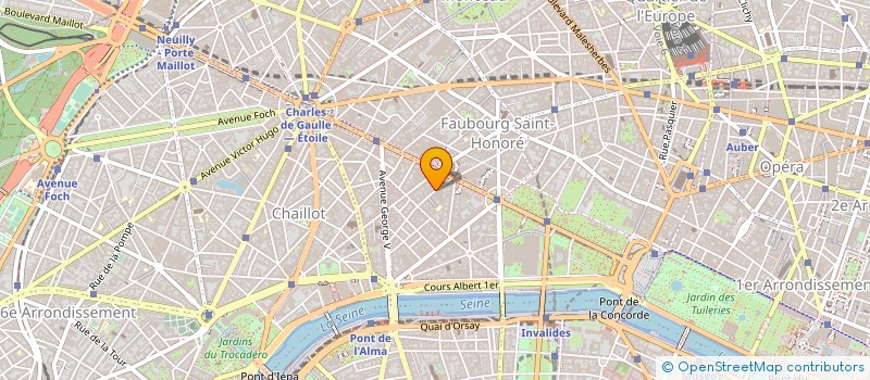 localisation de l'entreprise RIVAL SARL  PARIS