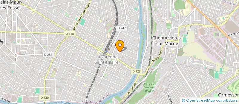 localisation de l'entreprise RIVALE 15 à SAINT-MAUR-DES-FOSSES