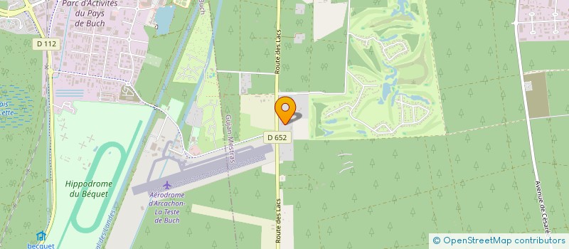 localisation de l'entreprise RIVALIN  GUJAN-MESTRAS