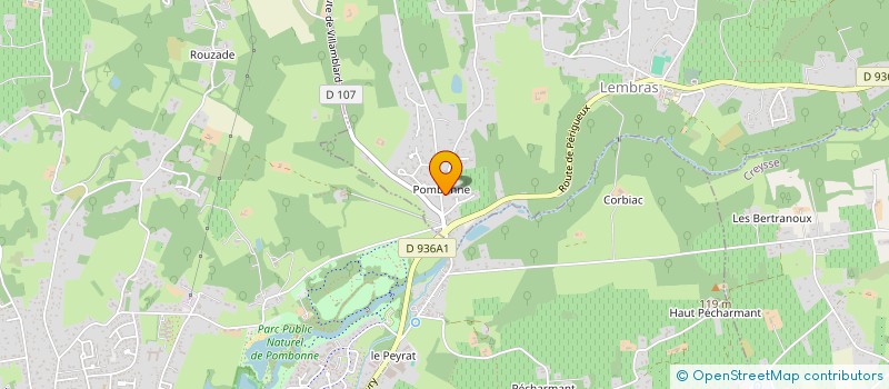 localisation de l'entreprise RIVALLON  LEMBRAS