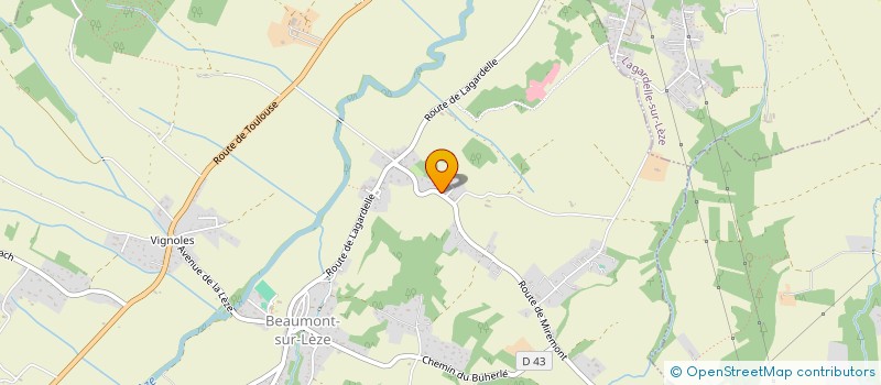 localisation de l'entreprise RIVALS ENERGIE  BEAUMONT-SUR-LEZE