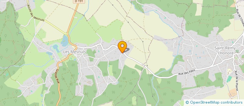 localisation de l'entreprise RIVAM  LES MESNULS