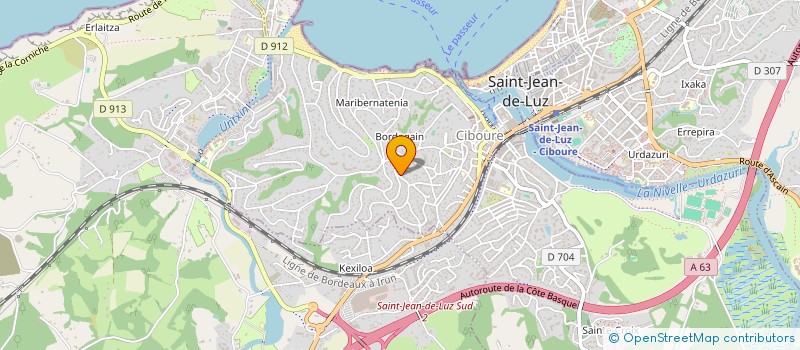 localisation de l'entreprise RIVAROB  CIBOURE