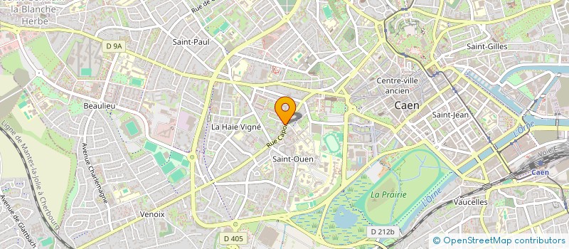 localisation de l'entreprise RIVASPORT à CAEN