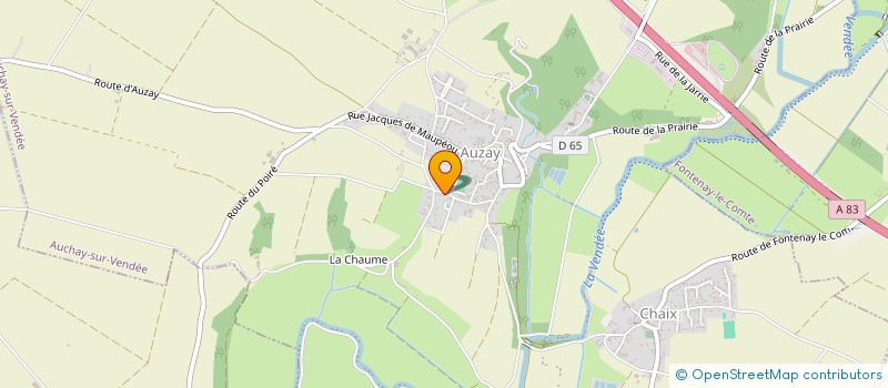 localisation de l'entreprise RIVASSEAU à MERVENT