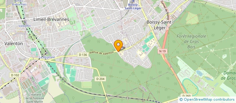 localisation de l'entreprise RIVASTELLA  LIMEIL-BREVANNES