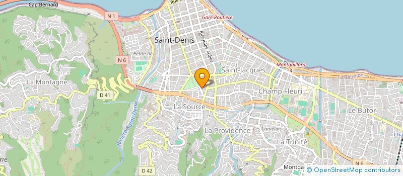 localisation de l'entreprise RIVE à SAINT-DENIS
