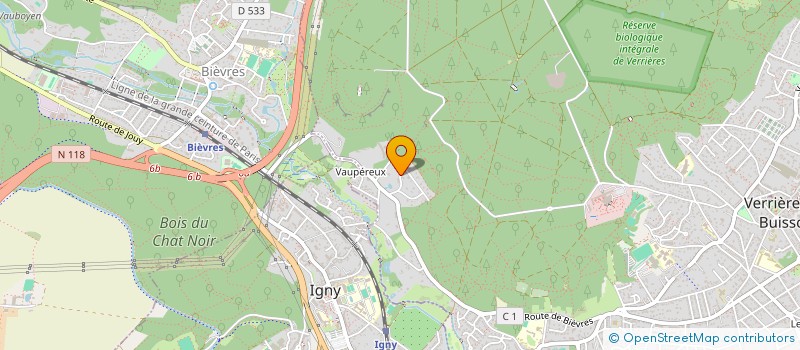 localisation de l'entreprise RIVE D'ARGENS à VERRIERES LE BUISSON
