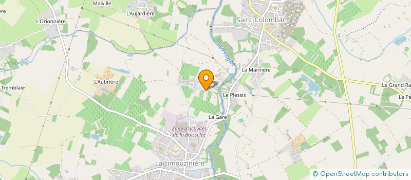 localisation de l'entreprise RIVE DE LOGNE à LA LIMOUZINIERE