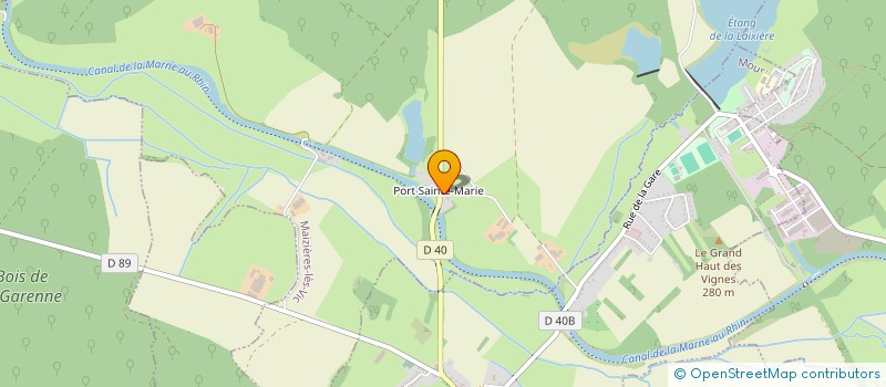 localisation de l'entreprise RIVE DE SAVERNE  MAIZIERES-LES-VIC