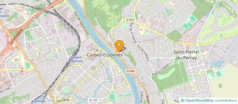 localisation de l'entreprise RIVE DROITE DISTRIBUTION à CORBEIL-ESSONNES