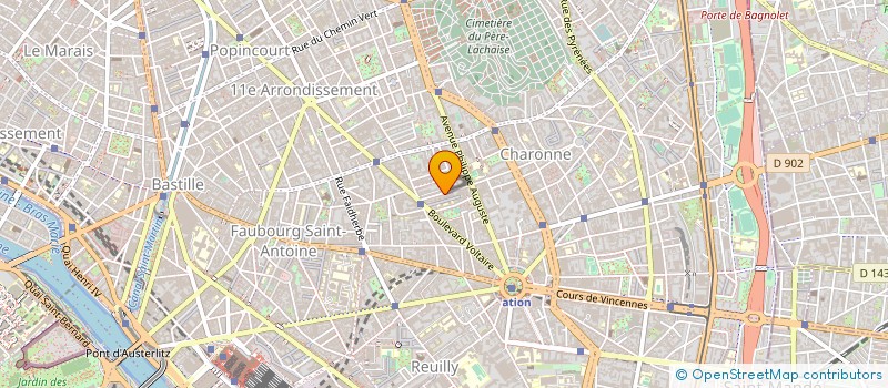 localisation de l'entreprise RIVE DROITE FINANCES à PARIS