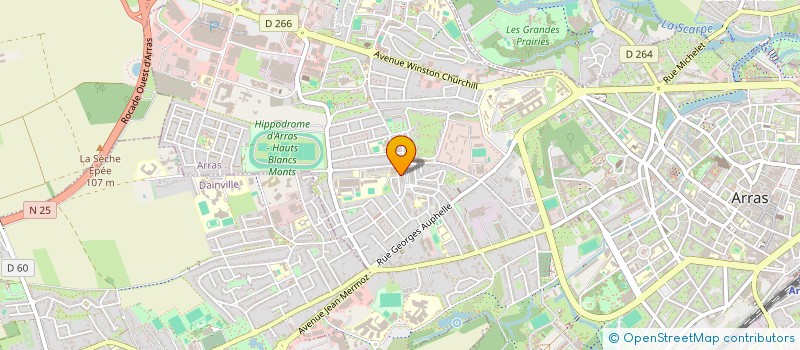 localisation de l'entreprise RIVE ECO  ARRAS