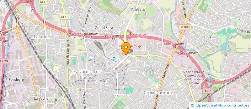 localisation de l'entreprise RIVE ET COLLINE  TOULOUSE