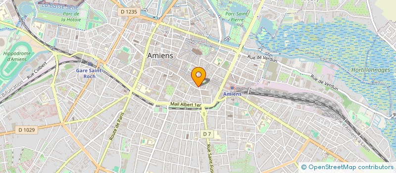 localisation de l'entreprise RIVE GAUCHE 21  AMIENS