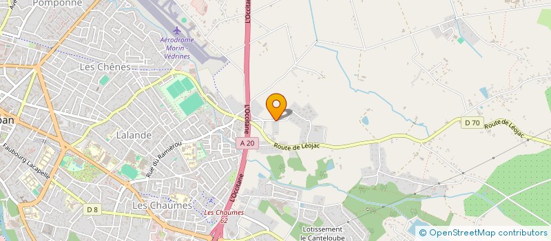 localisation de l'entreprise RIVE GAUCHE  MONTAUBAN