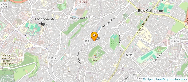 localisation de l'entreprise RIVE GAUCHE AUDITION  SOTTEVILLE-LES-ROUEN