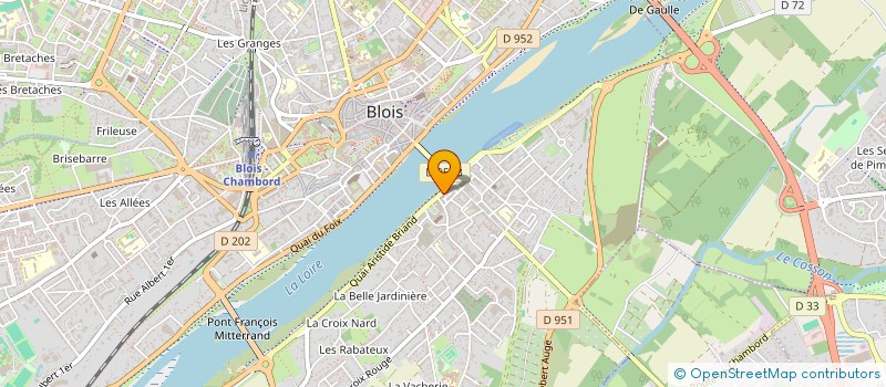 localisation de l'entreprise RIVE GAUCHE AUTO ECOLE  BLOIS