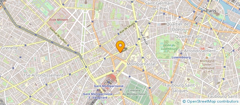 localisation de l'entreprise RIVE GAUCHE EXPANSION  PARIS