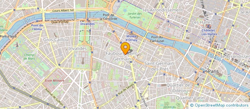 localisation de l'entreprise RIVE GAUCHE FOOD  PARIS