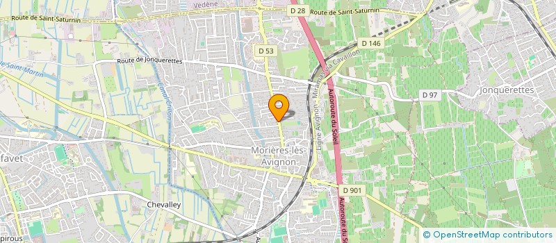 localisation de l'entreprise RIVE GOCHE ET D'AILLEURS  MORIERES-LES-AVIGNON