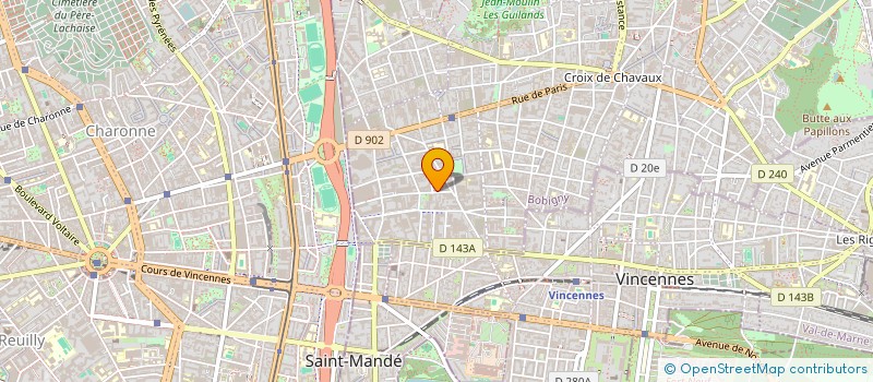 localisation de l'entreprise RIVE MEDIA à MONTREUIL
