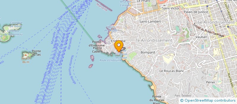 localisation de l'entreprise RIVE NEUVE CAPITAL à MARSEILLE