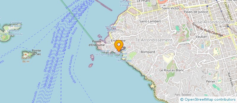 localisation de l'entreprise RIVE NEUVE FORMATION à MARSEILLE