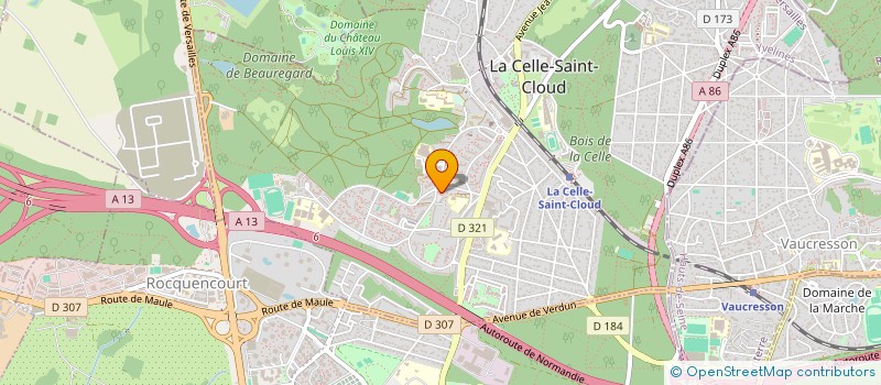 localisation de l'entreprise RIVE SUD MEDITERRANEE à LA CELLE-SAINT-CLOUD