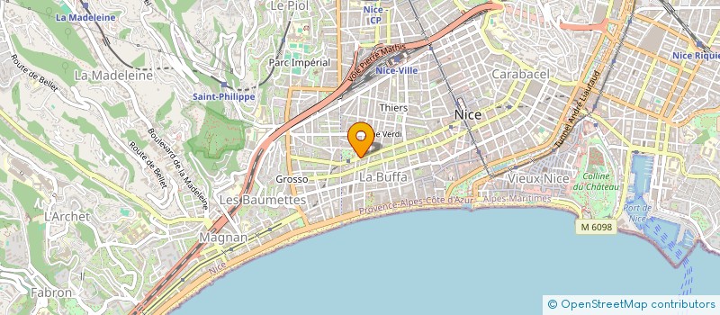 localisation de l'entreprise RIVEAN ESTATE  NICE