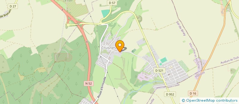 localisation de l'entreprise RIVECK S.C.I.  CRUSNES