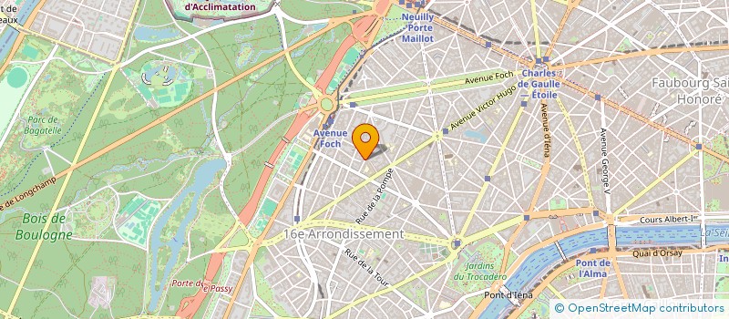 localisation de l'entreprise RIVENDELL  PARIS