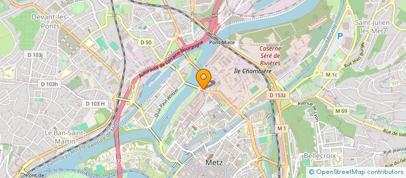localisation de l'entreprise RIVENERGIA MAIZIERES-LES-METZ à METZ