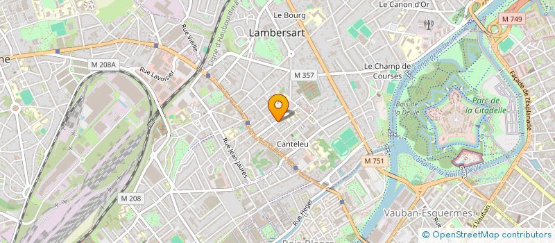 localisation de l'entreprise RIVENET à LAMBERSART