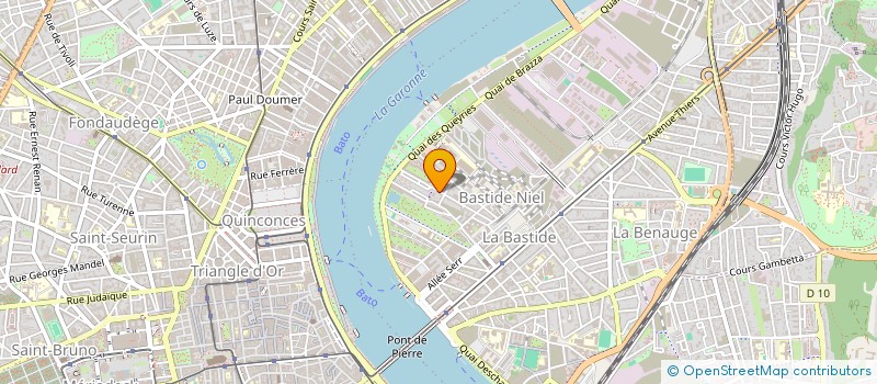 localisation de l'entreprise RIVEO BORDEAUX LMNP  BORDEAUX