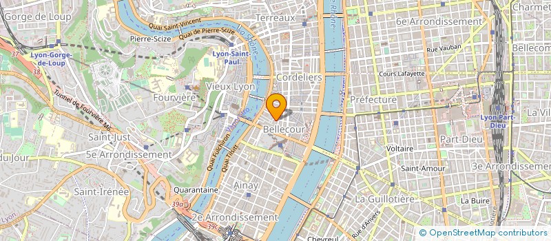 localisation de l'entreprise RIVER  LYON