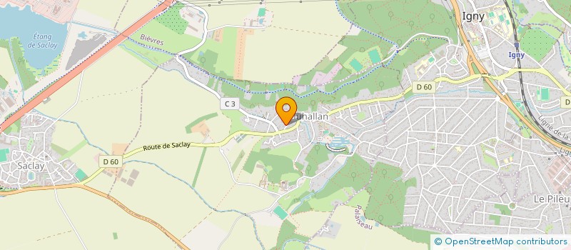 localisation de l'entreprise RIVER-MER  VAUHALLAN