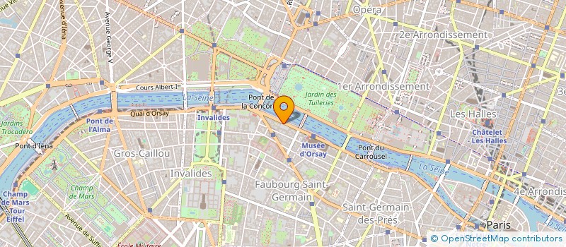localisation de l'entreprise RIVER' S KING à PARIS