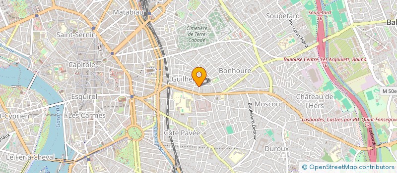localisation de l'entreprise RIVERA LARRAHONDO à TOULOUSE