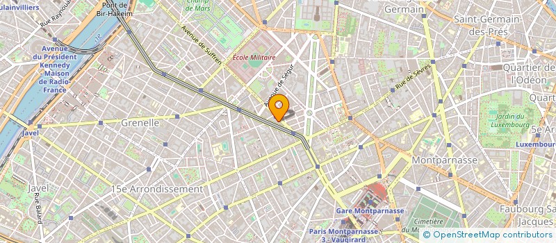 localisation de l'entreprise RIVERAINS DU PARC FEUQUIERES  PARIS