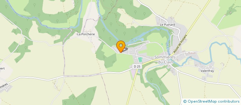 localisation de l'entreprise RIVEREAU ET FILS à SOMMIERES-DU-CLAIN