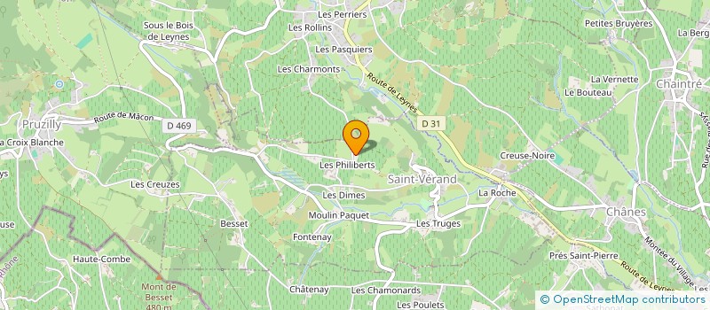 localisation de l'entreprise RIVERIEUX DE VARAX ET DE ROCHER DE LA BA à SAINT-VERAND