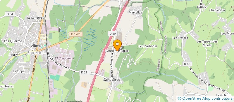 localisation de l'entreprise RIVEROK  ENTRELACS