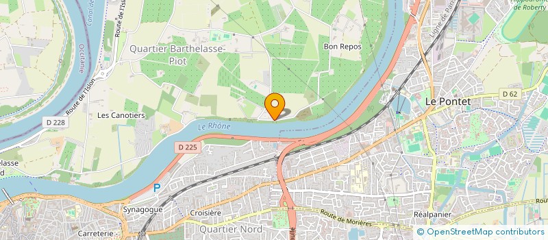 localisation de l'entreprise RIVERSOUL  AVIGNON