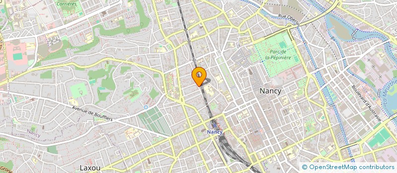 localisation de l'entreprise RIVERSUD PARC  NANCY