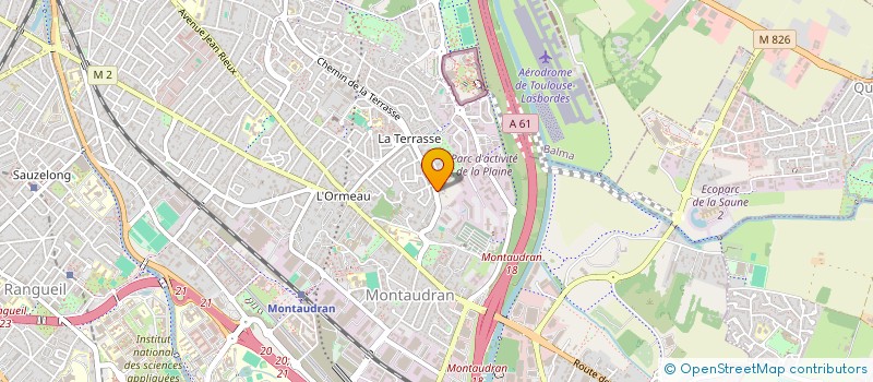 localisation de l'entreprise RIVES à TOULOUSE